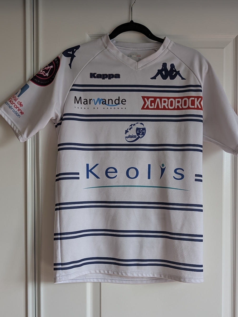 Vintage Kappa USM Marmande Rugby Jersey - French Club Shirt XL - Made in France